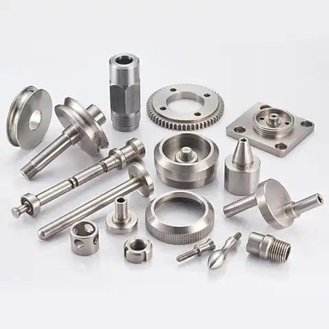 Precision Machined Metal Components Brass Anodized Parts for Various Applications