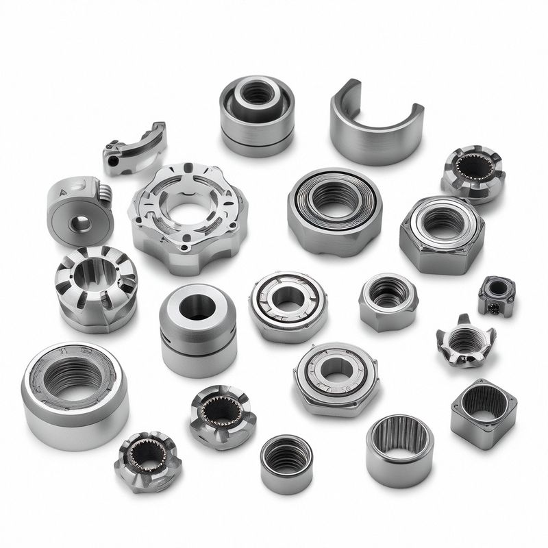 Precision Machined Parts for CNC Milling Machines in Industrial Manufacturing