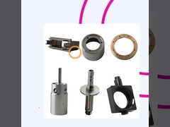 Componentes mecanizados CNC con formato de dibujo STEP