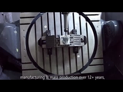 Partes de fresado CNC personalizadas con tolerancia ± 0,01 mm