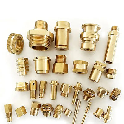 Fabricated CNC Brass Parts Polishing CNC Machining